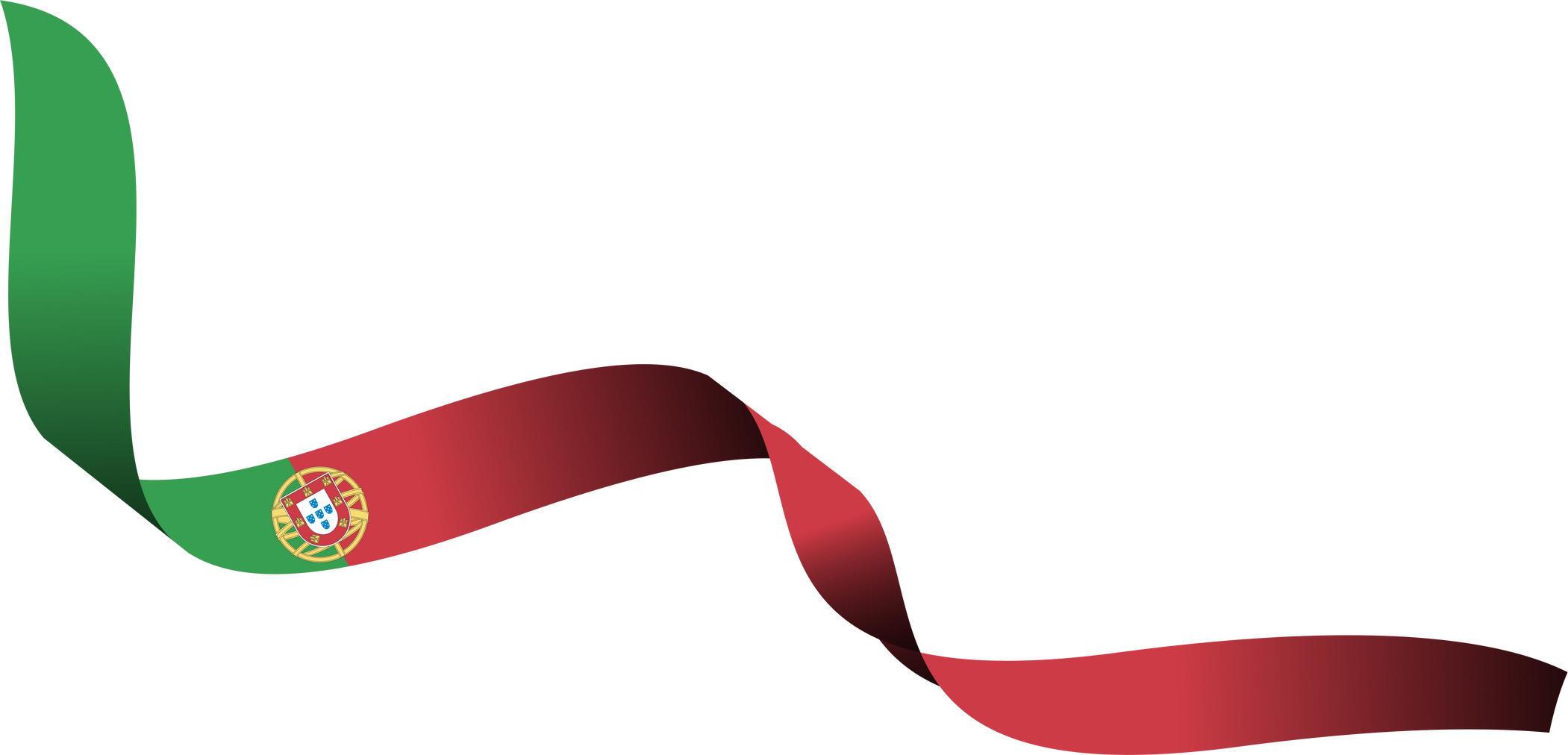 Portugal Flag Ribbon